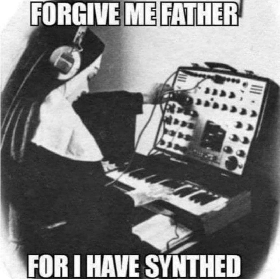 FORGIVE ME FATHER у FOR HAVE SYNTHED