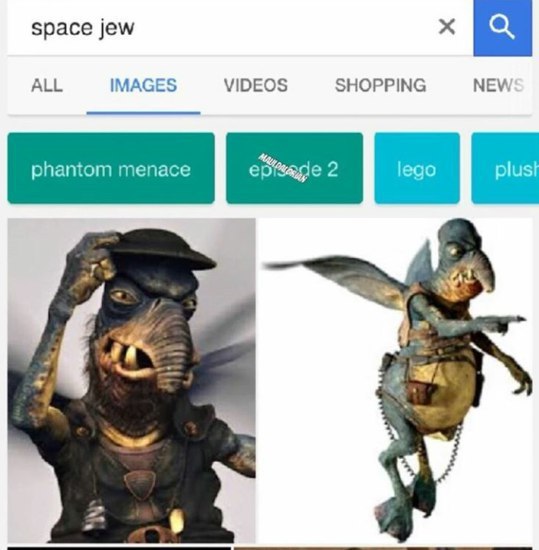 space jew ALL IMAGES VIDEOS SHOPPING NEV phantom menace 7.