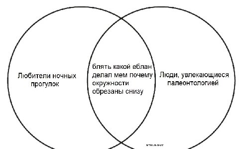 блять какой еблан Любители ночных делал мем почему Люди, увлекающиеся прогулок окружности палеонтологией обрезаны снизу вставить текст
