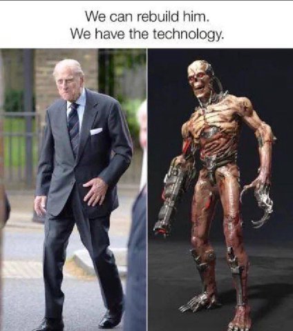 We can rebuild him. We have the technology. `4 4