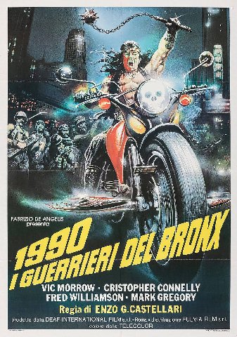 1990: Воины Бронкса (1982)

Довольно забавная, по своему артовая и стильная итальянская калька под Воинов (1979) Уолтера Хилла. Самобытное построение выдуманного мира, интересные дизайны (с учетом отс