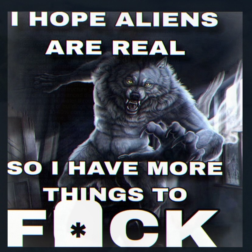 НОРЕ ALIENS ARE REAL SO I HAVE MORE