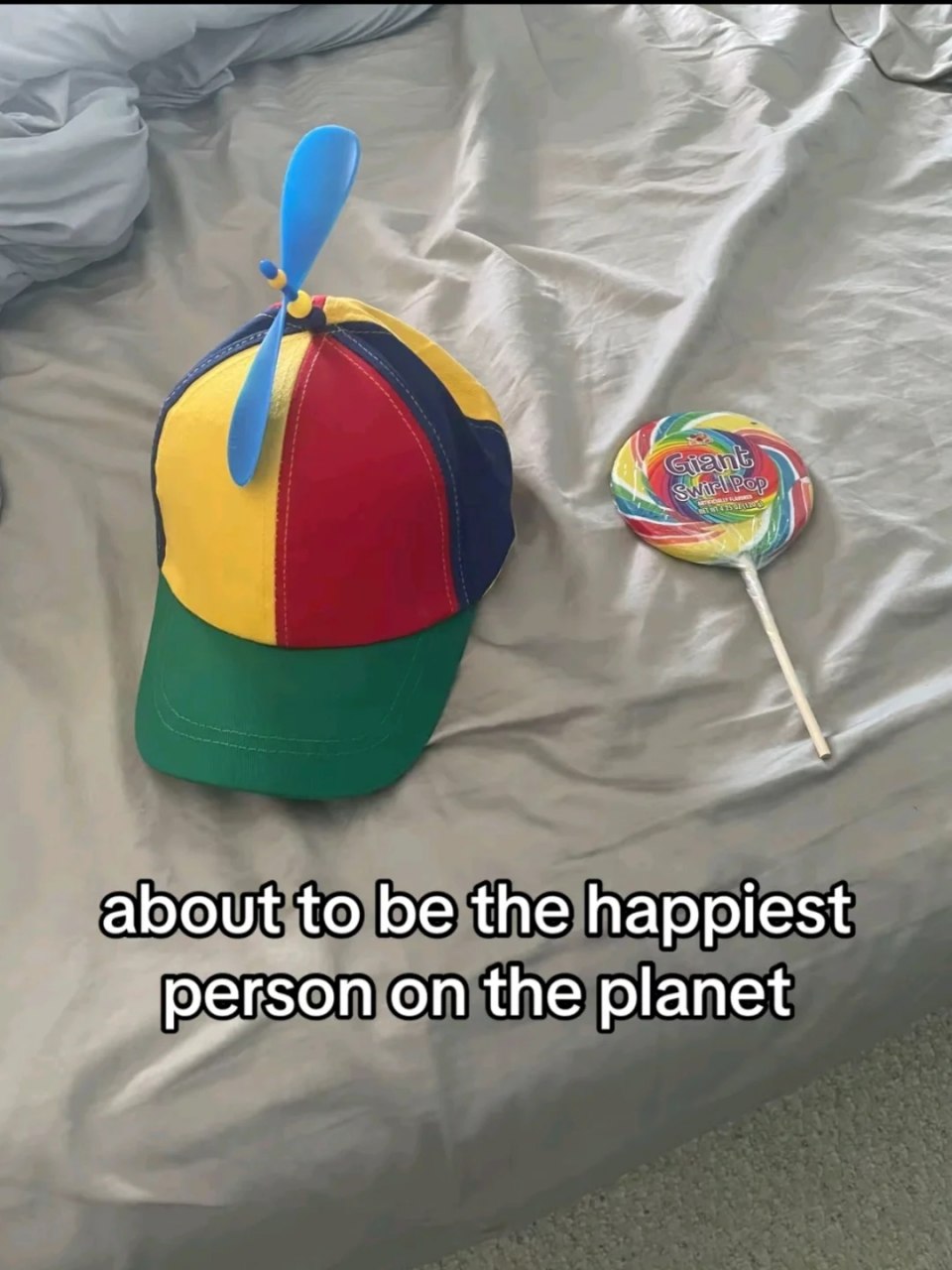 about to be the happiest person on the planet