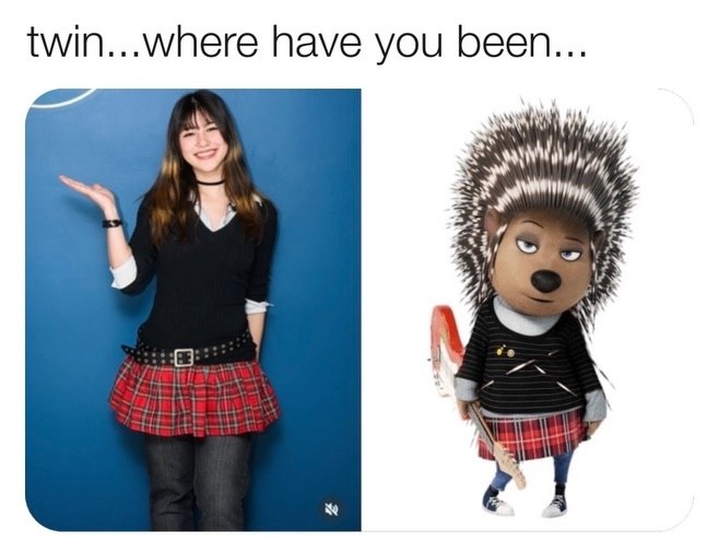 twin...where have you been...