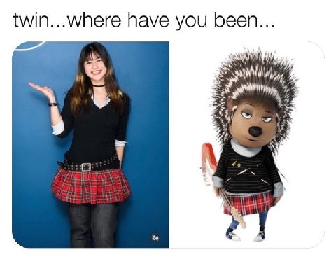 twin...where have you been...