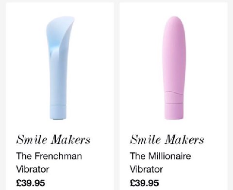 Smile Makers Smile Makers The Frenchman The Millionaire Vibrator Vibrator £39.95 £39.95