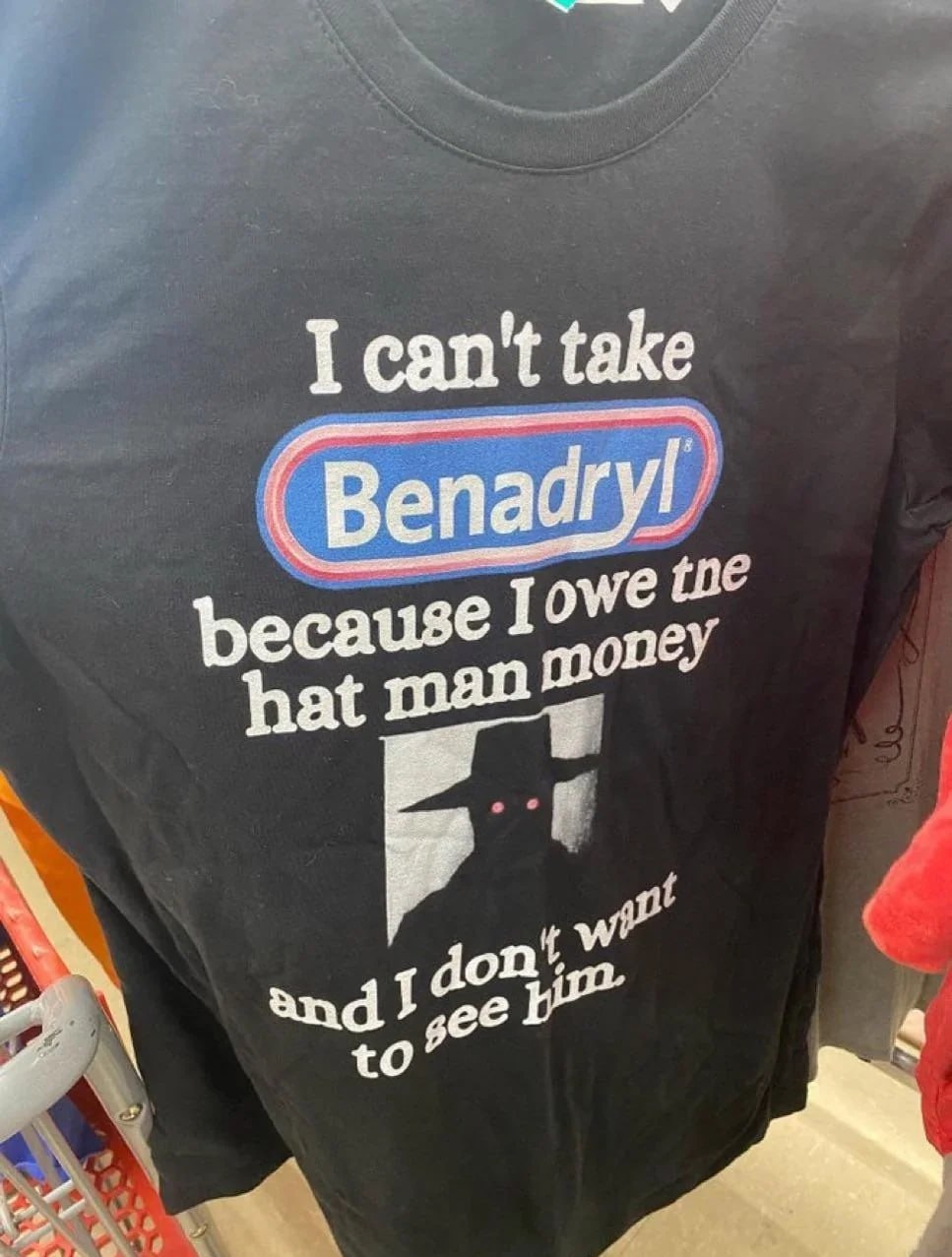 I can't take because money