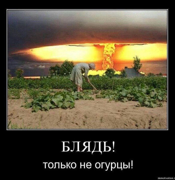 БЛЯДЬ! только не огурцы!