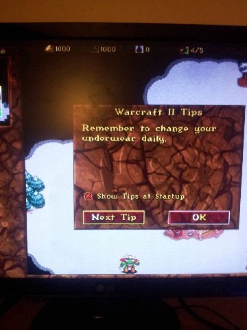 Warcraft Tips Remember change your daily. Tips at Startup