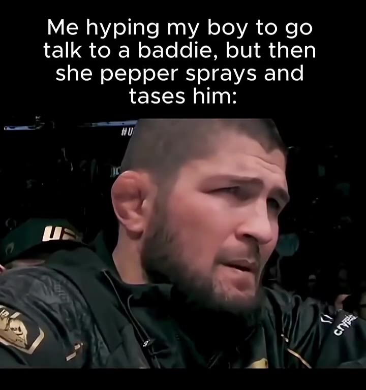 she pepper sprays and