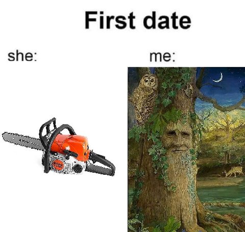 First date she: me: Wee