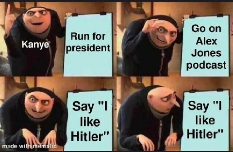 Goon Run for Alex Kanye president Jones podcast Say like like Hitler"