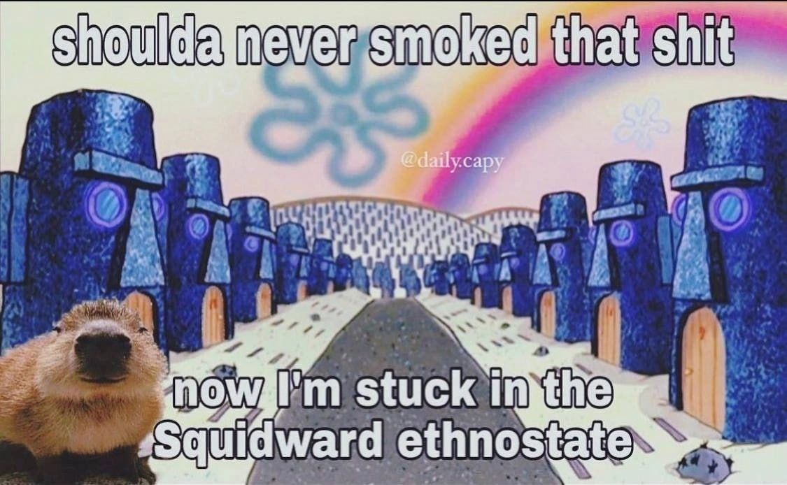 smoked that shit stuck