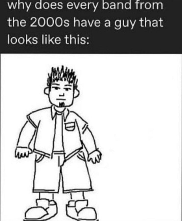why does every band from the have a guy that looks like this: