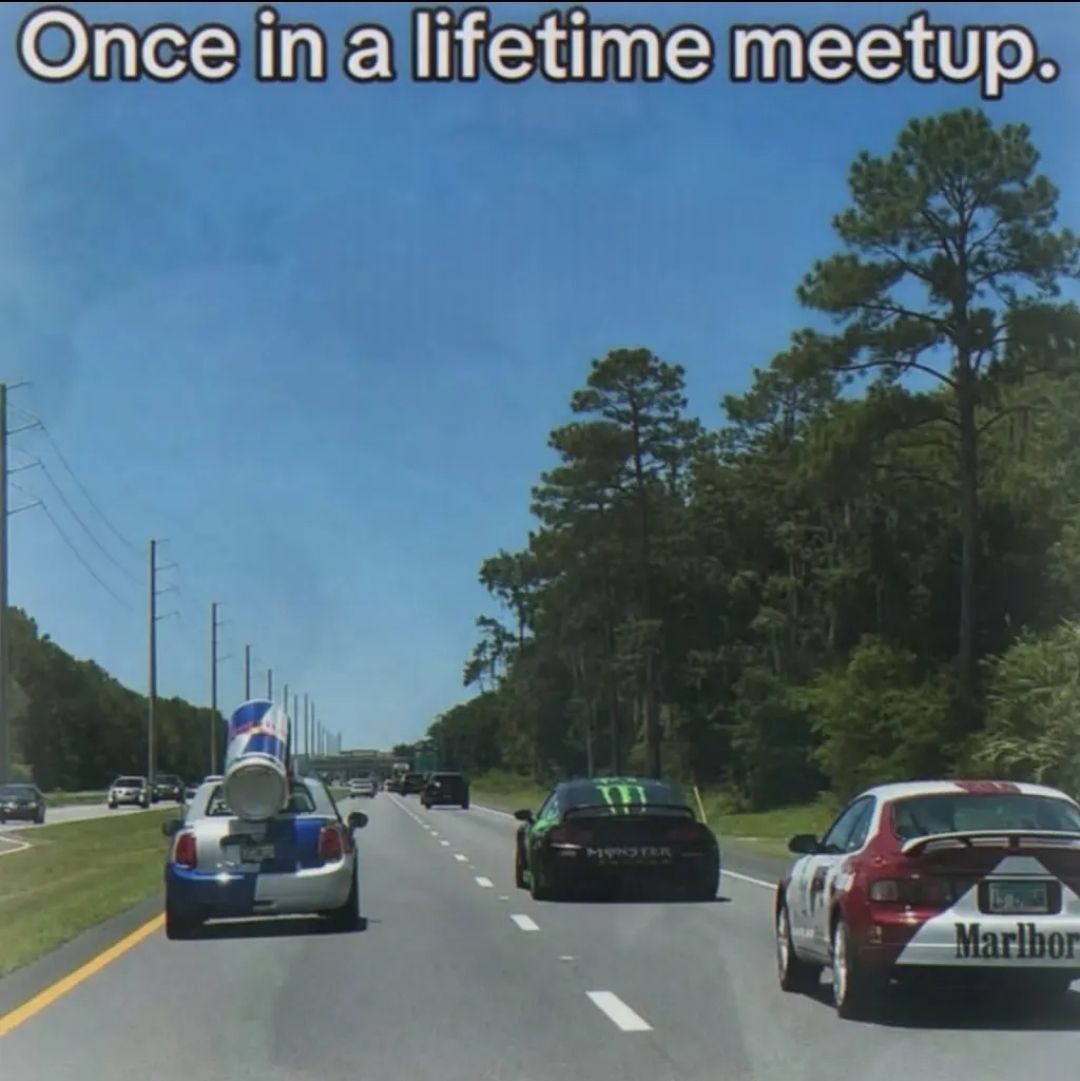 Once in a lifetime meetup.