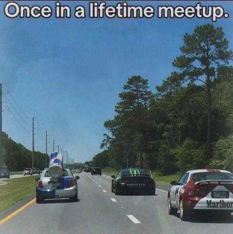 Once in a lifetime meetup.