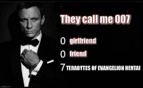 They call me 007 girlfriend friend 4 7 TERABYTES OF EVANGELION HENTAI