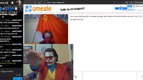 4 м You're now chatting with a random stranger. Say STAND WITH HONG KONG AGAINST THE CCP! ERATION BARBAROSSA в \d ol mexican stand off прости ата —— u