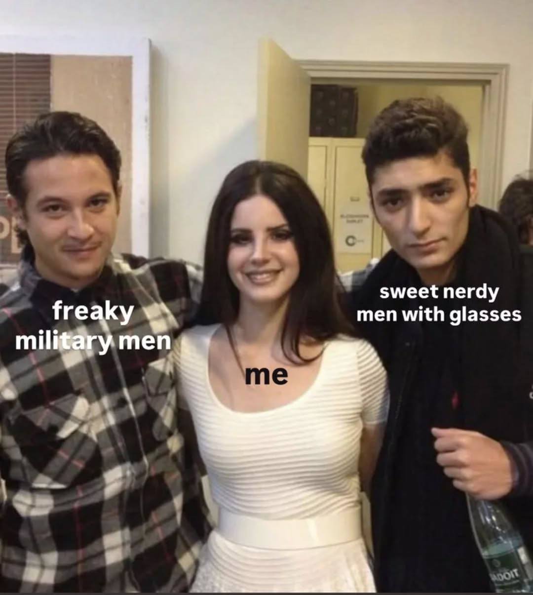 sweet nerdy freaky men with glasses military men
