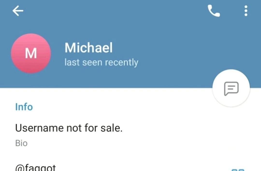 Michael last seen recently Info Username not for sale. Bio