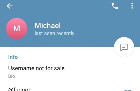 Michael last seen recently Info Username not for sale. Bio