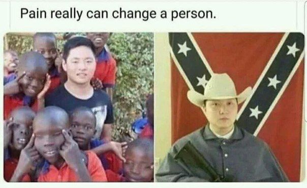 Pain really can change a person.