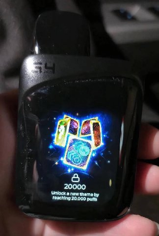20000 а new theme reaching 20000 puffs