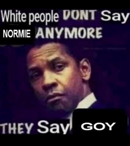 White people VONT Say NORMIE АМУМОКЕ THEY