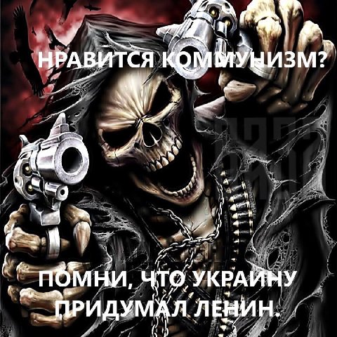 НРАВИТСЯ ПОМНИ, ЧТО, УКРАЙНУ ЛЕНИН.