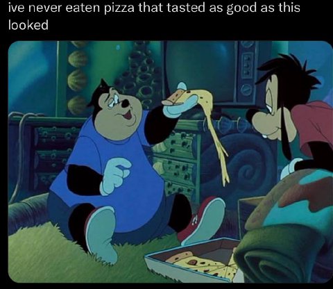 ive never eaten pizza that tasted as good as this looked