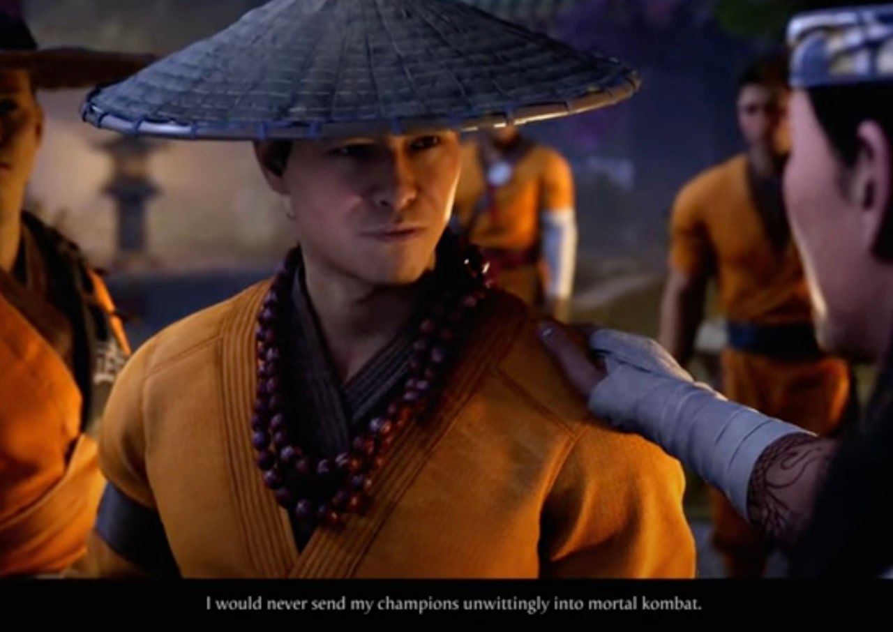 (Liu Kang then winks at kamera)