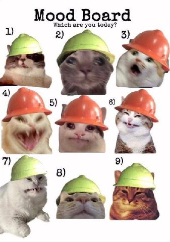 Mood 1) 2) 4) 5) 7) 9) 8)