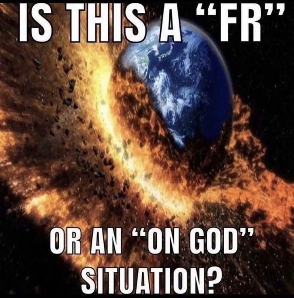 IS AN “ON GOD” SITUATION?