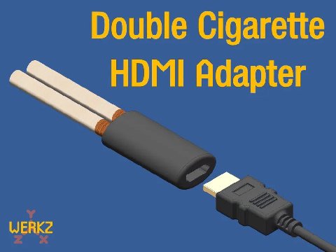 Double Cigarette Adapter