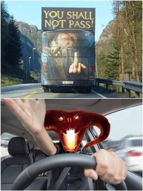 YOU SHALL NOT Pass!