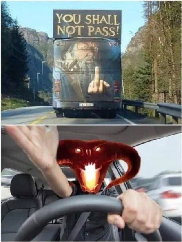 YOU SHALL NOT Pass!