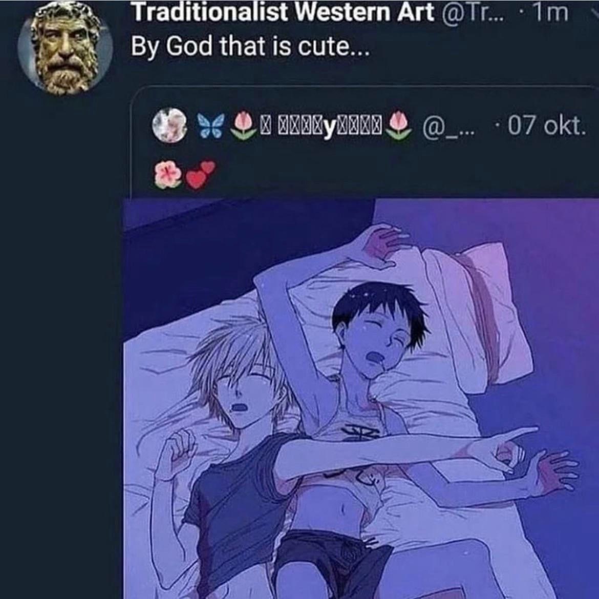 Ттаашопан$ Western Art God that is cute... 07 okt. Soy