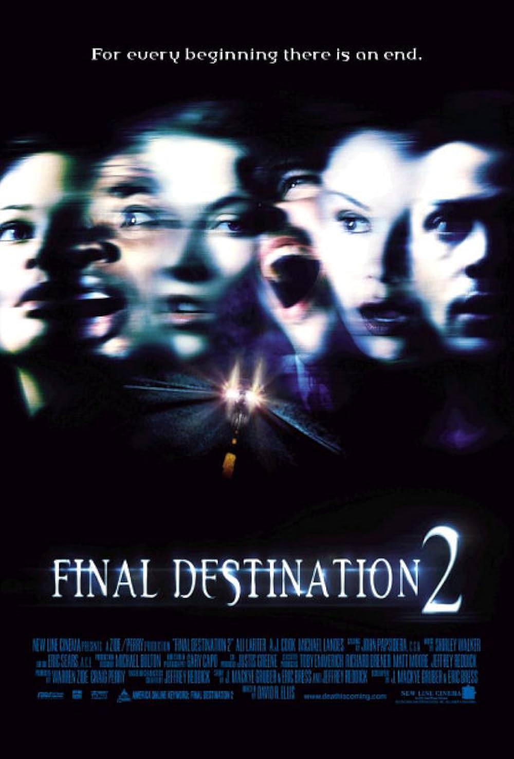 Пункт назначения 2 (2003)

Отбросив все размышления о чувстве вины выжившего и посттравматических расстройствах, режиссер Дэвид Р. Эллис удачно перевел концепт из первой части в комедийный сплэттер, в