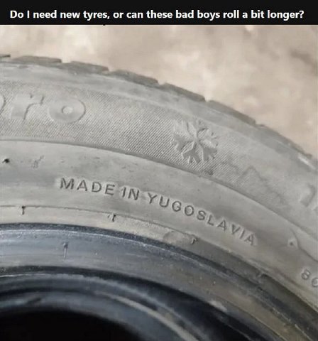 need new tyres, can these bad boys roll а bit longer? у