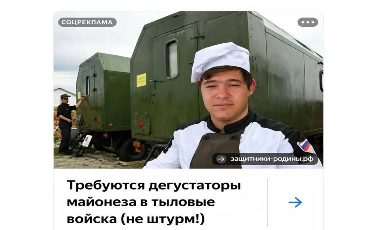 1 защитники-родины.рф a Требуются дегустаторы майонеза в тыловые войска (не штурм!)