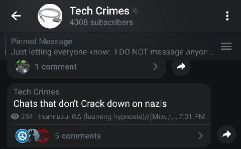 such """tech""" crime
why everything furries does are retardedly bad?
