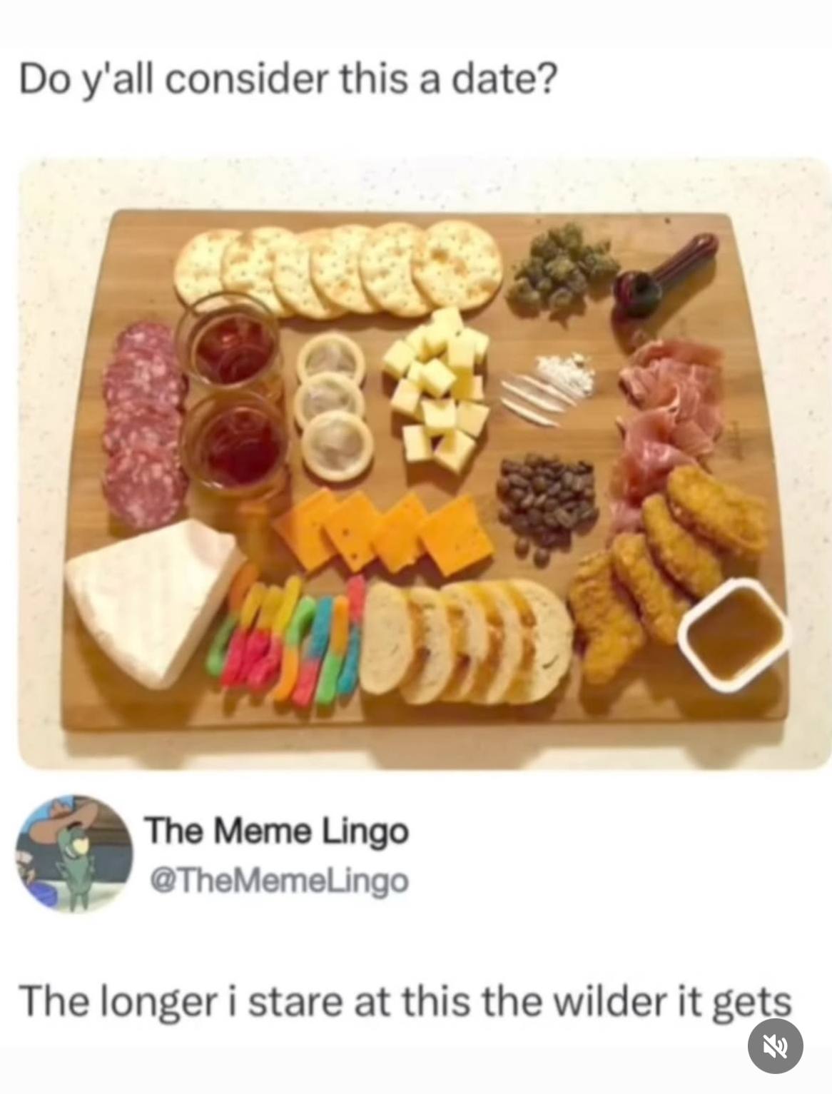 y'all consider this a date? The Meme Lingo @TheMemeLingo The longer i stare at this the wilder it gets