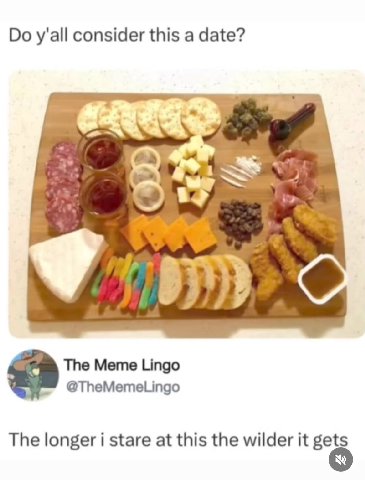 y'all consider this a date? The Meme Lingo @TheMemeLingo The longer i stare at this the wilder it gets