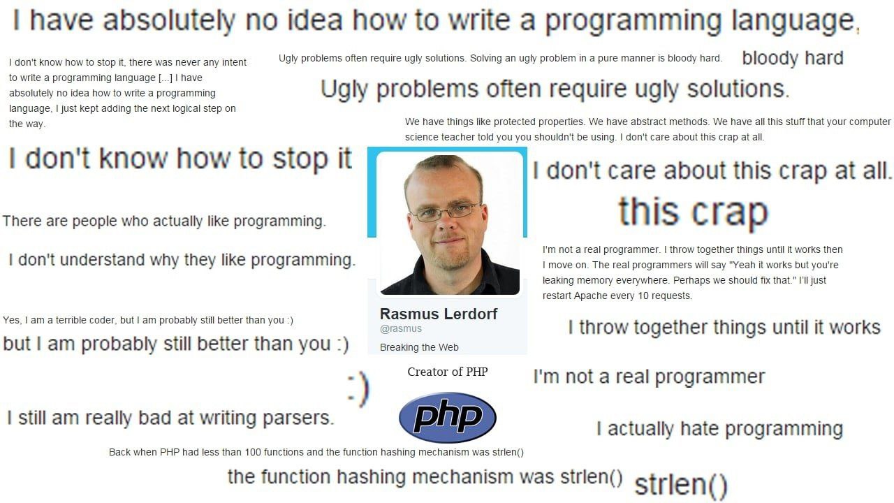 have absolutely no idea how to write a programming language. haw was Ugly problems often require ugly solutions. Solving an ugly problem in a pure manner is bloody hard. hard to write a programming la