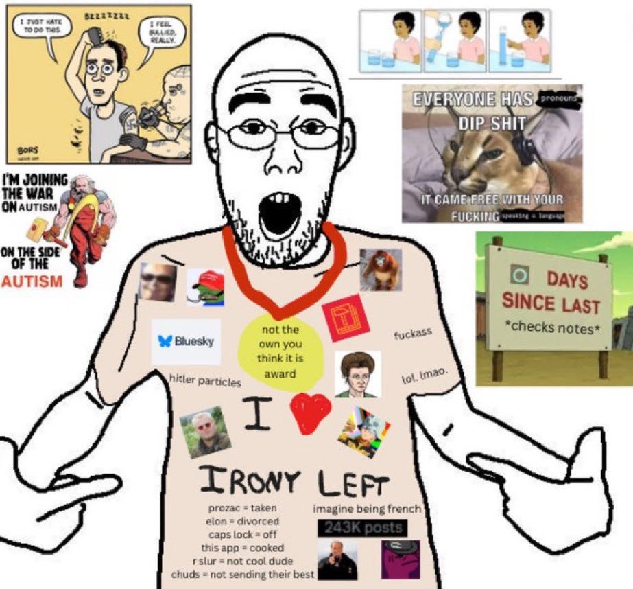 9 В EVERYON ТНЕ МАЯ iT FUCKING 4 AUTISM pays SINCE not the notes* 6 Bluesky own you think it is award hitler Particles Lepr prozac taken imagine being french elon divorced caps lock off posts this app