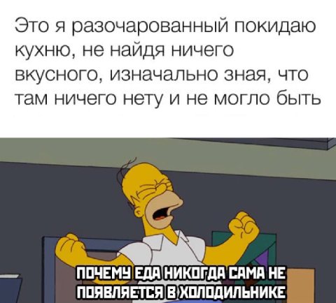 Это я разочарованный покидаю кухню, не найдя ничего вкусного, изначально зная, что там ничего нету и не могло быть №5 ПОЧЕМУ ЕДА НИКОГДА САМА HE ПОЯВЛЯЕТСЯ В ХОЛОДИЛЬНИКЕ
