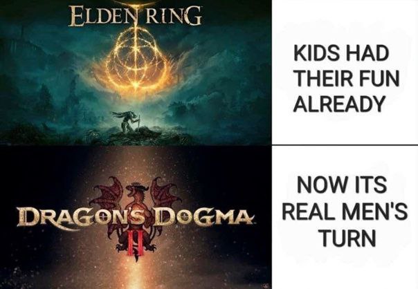 ELDEN RING KIDS HAD THEIR FUN ALREADY NOW ITS DRAGONS DoGma TURN