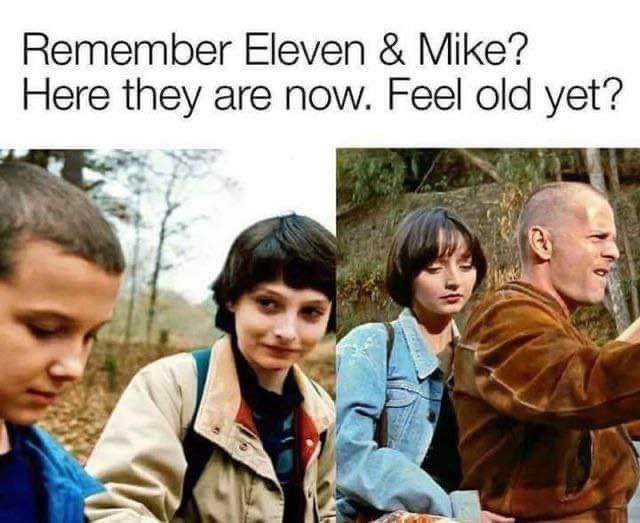 Remember Eleven Mike? Here they are now. Feel old yet? у 3