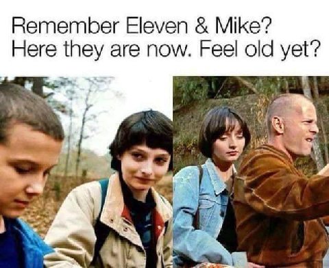 Remember Eleven Mike? Here they are now. Feel old yet? у 3