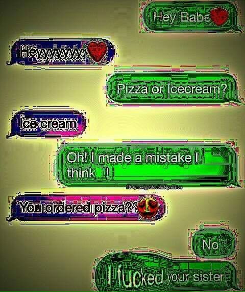 or Ohl made а mistake think